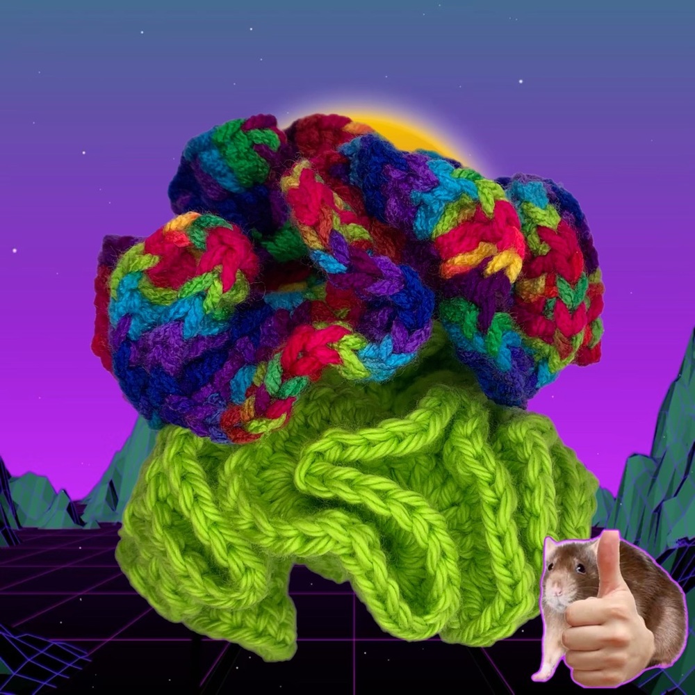 Double pack customizable scrunchies